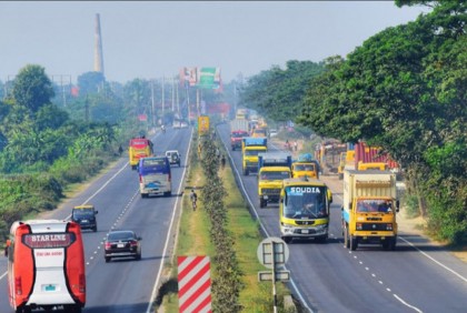 Renovation work on Dhaka-Chattogram Highway to remain suspended for Eid