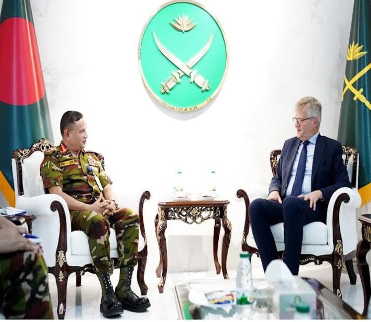 UN USG for Peacekeeping Lacroix call on acting Army Chief