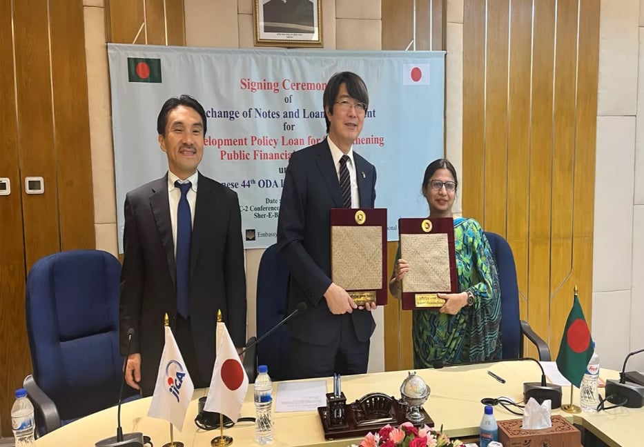 Bangladesh, Japan sign deal on 44th ODA Yen loan