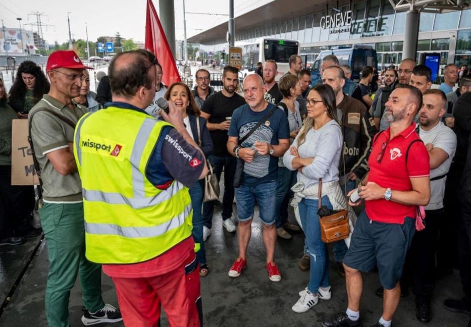 64 flights cancelled over Geneva airport strike