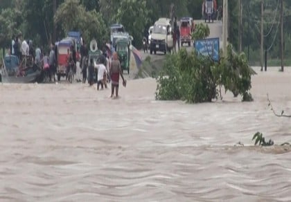 Sylhet, Sunamganj in risk of short-term flood due to heavy rains