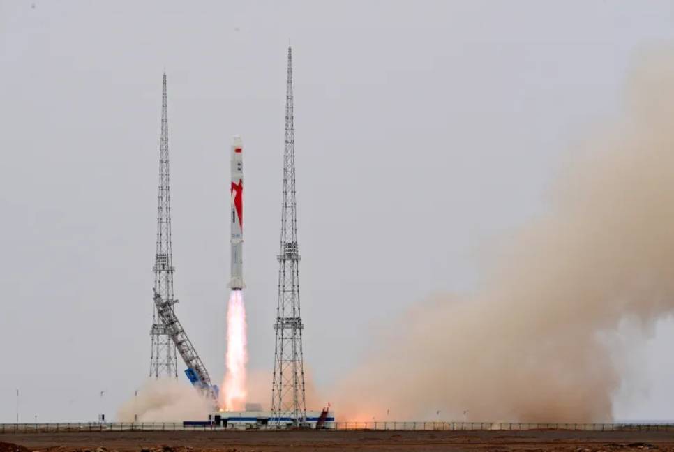 China launches world’s first methane-fuelled rocket 