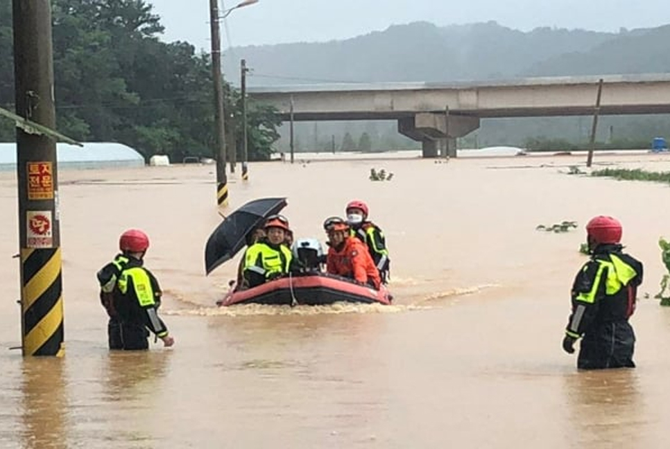 Heavy rains, flooding leave 26 dead in South Korea