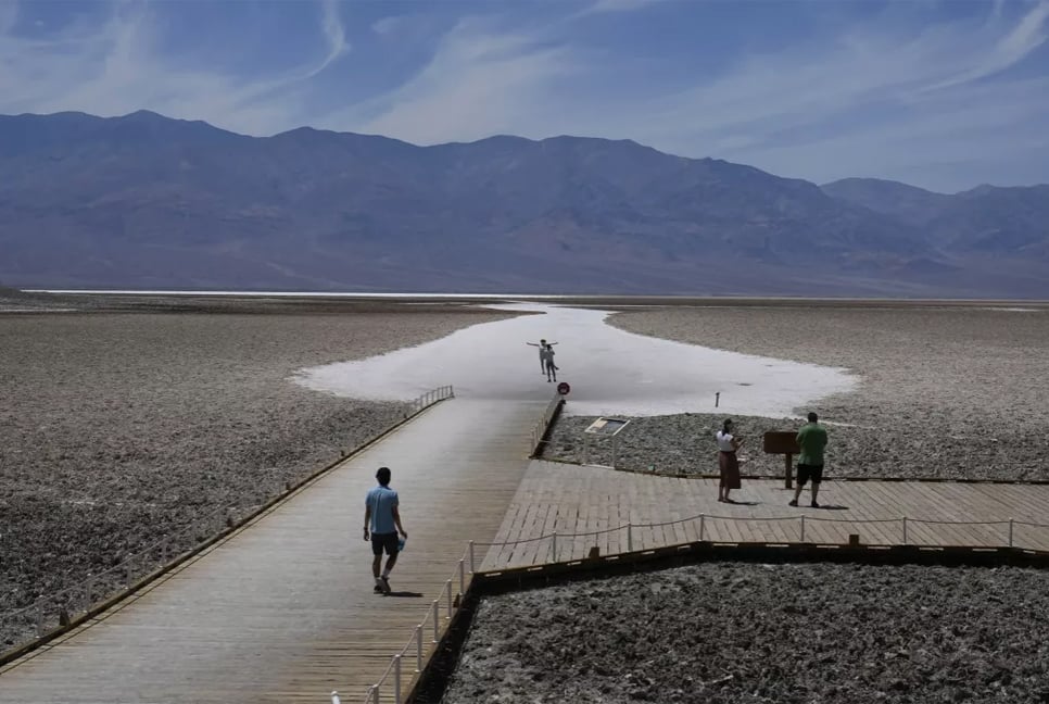 California's Death Valley sizzles as brutal heat wave continues