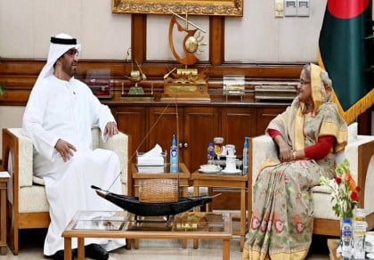 UAE keen to invest in renewable energy sector of Bangladesh: UAE minister tells PM Hasina