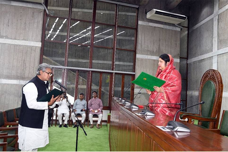 Mohammad A Arafat takes oath as MP