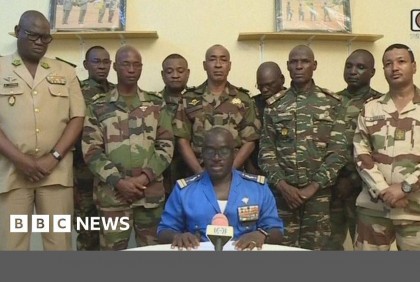 Niger soldiers announce coup