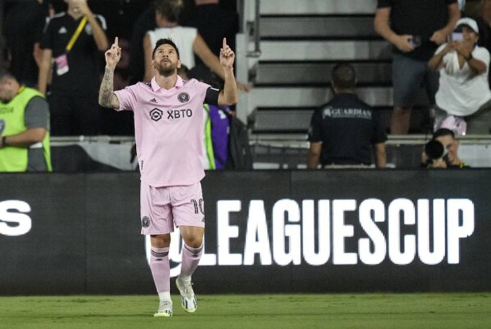 Messi scores two more for Miami