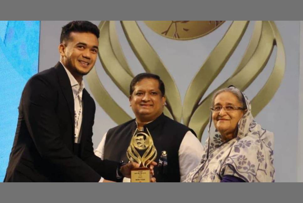 Taskin wins Sheikh Kamal sports award