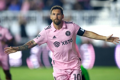 Messi double as Miami move past Dallas after shoot-out