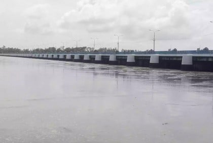 Teesta flowing 20cm above danger level in Lalmonirhat