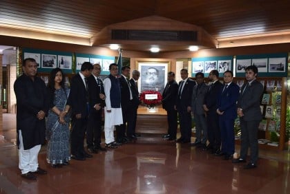 Bangladesh’s Delhi mission pays homage to Bangabandhu