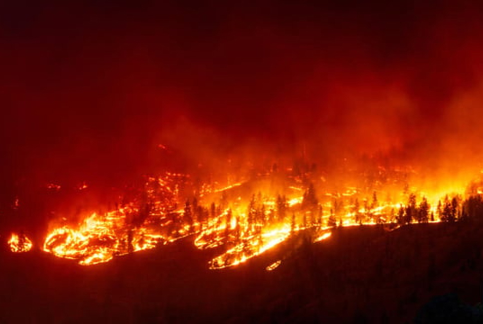 Wildfires threaten Canadian city as far north evacuated