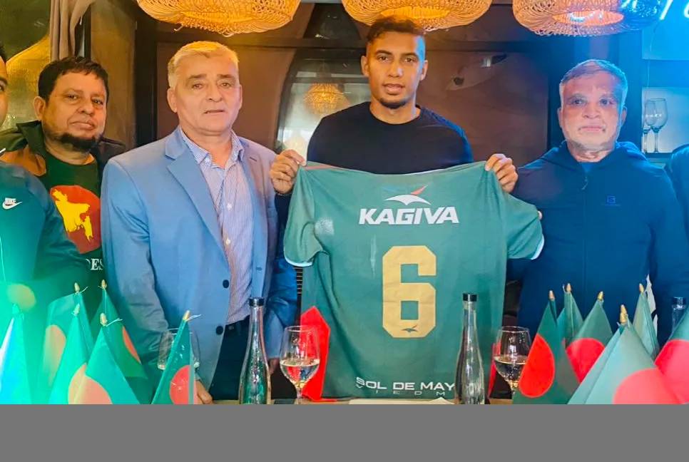 Jamal Bhuyan signs for Argentine Club