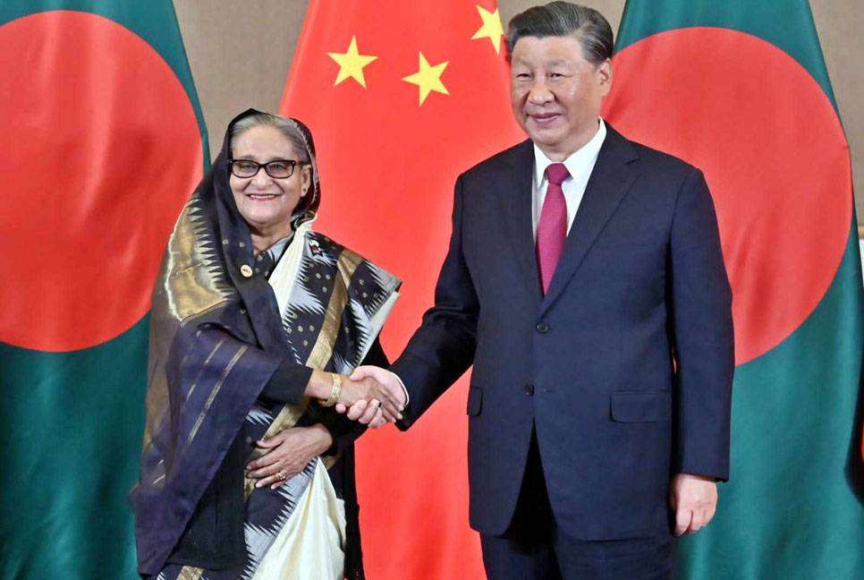 Hasina-Jinping bilateral meeting held in Johannesburg