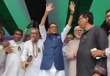 BNP brings out mourning procession after failing to wage movement: Quader