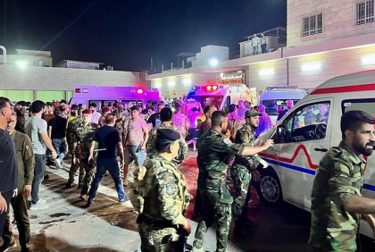 100 killed in fire during wedding at Iraq event hall: state media