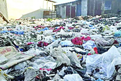 Banned polythene destroying agriculture