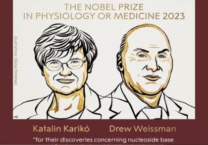 Kariko, Weissman win Nobel for contribution in developing Covid-19 vaccines  