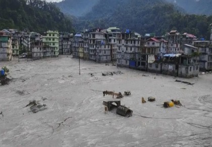 Deaths rise to 47 as icy flood swept through Himalayan northeast of India 

