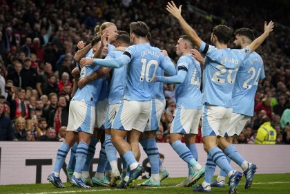 Man City dominates Man United