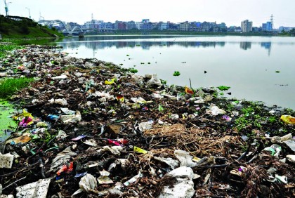 Hatirjheel ravaged by waste