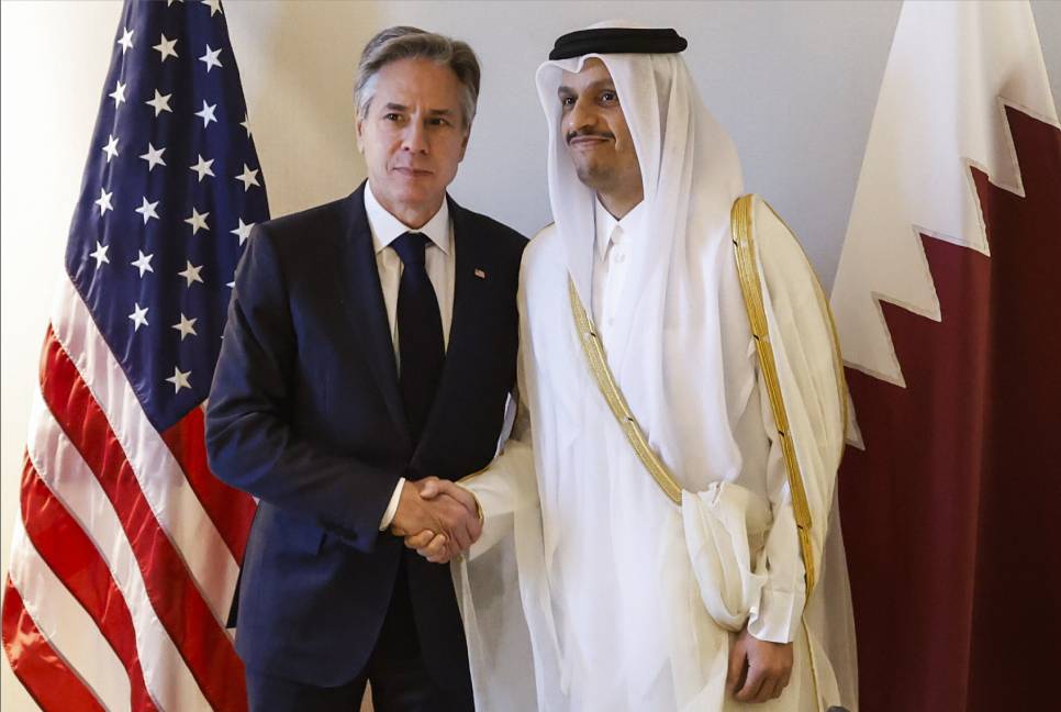 Blinken meets Arab leaders