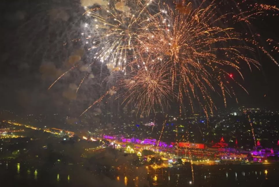 Millions of Indians set a new world record celebrating Diwali