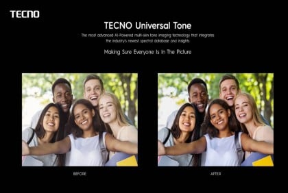 TECNO unveils universal tone imaging technology