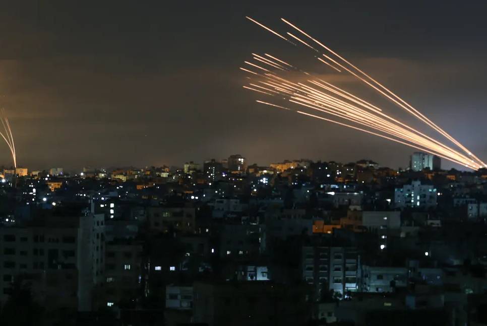 Palestinian rocket hits Israel's strategic base