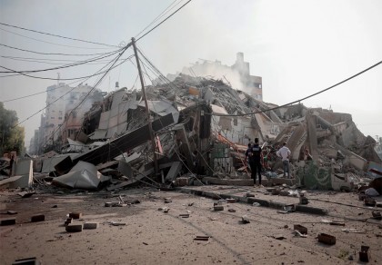 Internet, phone services cut in war-torn Gaza