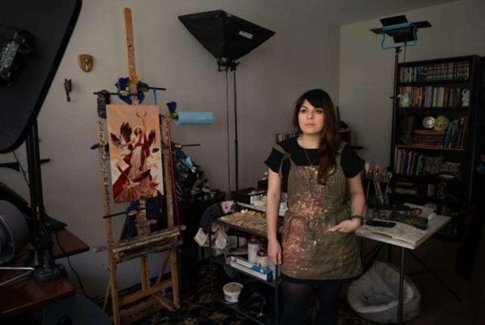 Artists use tech weapons to battle AI copycats