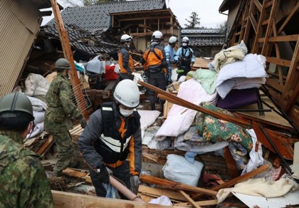 Death toll reaches 110 in Japan earthquake