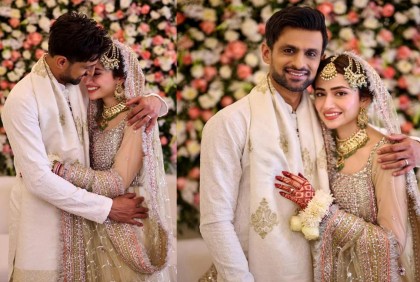 Shoaib marries Sana amid rumors of separation with Sania 