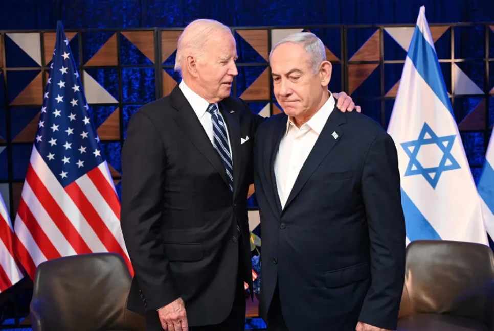 Netanyahu rejects any Palestinian sovereignty in post-war Gaza, rebuffing Biden