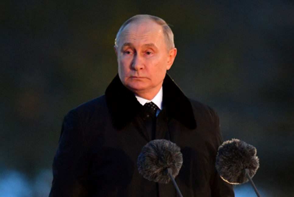 Putin repeats Ukraine Nazi claims at Leningrad siege memorial