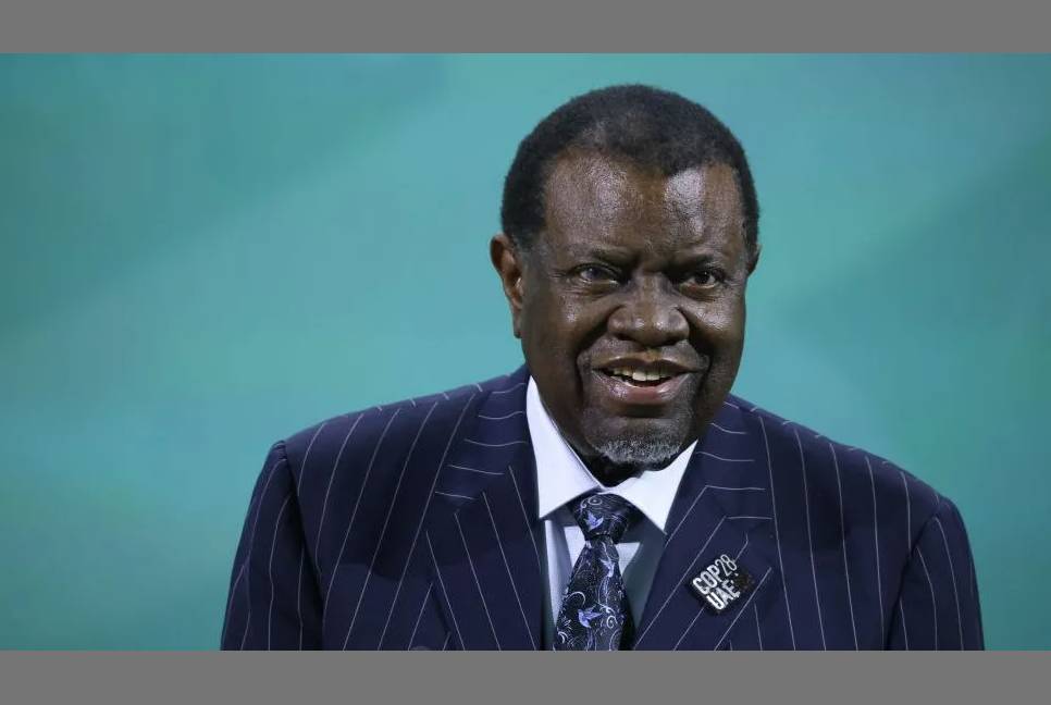 Namibia's president Hage Geingob dies aged 82