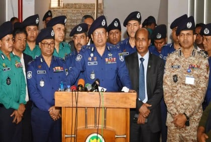 Police working with BGB to ensure security at Bangladesh-Myanmar border: IGP