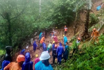 Death toll from Philippine landslide almost reaches 27

