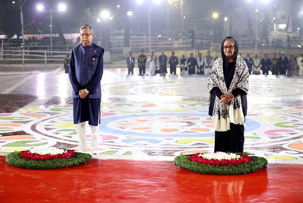 President, PM pay tribute to language martyrs 