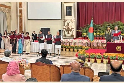 Seven MPs take oath as state ministers