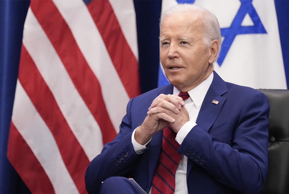 Biden approves military airdrops of aid into Gaza after chaotic encounter left more than 100 dead