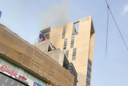 Fire breaks out at Gulshan high-rise building