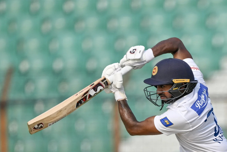 Sri Lanka make big total against Bangladesh in 1st innings of Chattogram Test