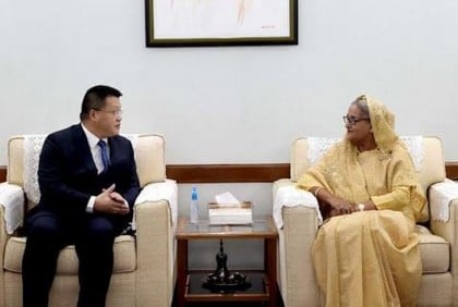 PM seeks Chinese cooperation for Bangladesh's southern region's development