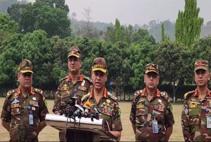 Army Chief vows decisive action against criminal activities in Bandarban