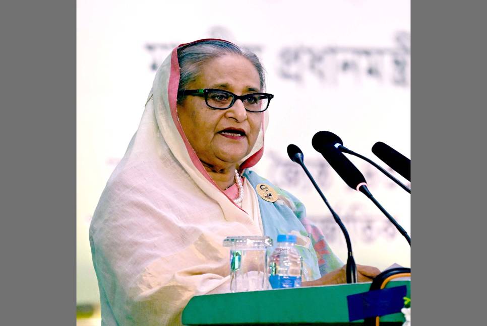 Govt wants to protect country, people, nature: PM Hasina