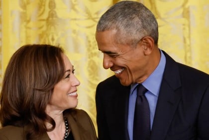 Obama endorsement adds momentum to Harris White House bid