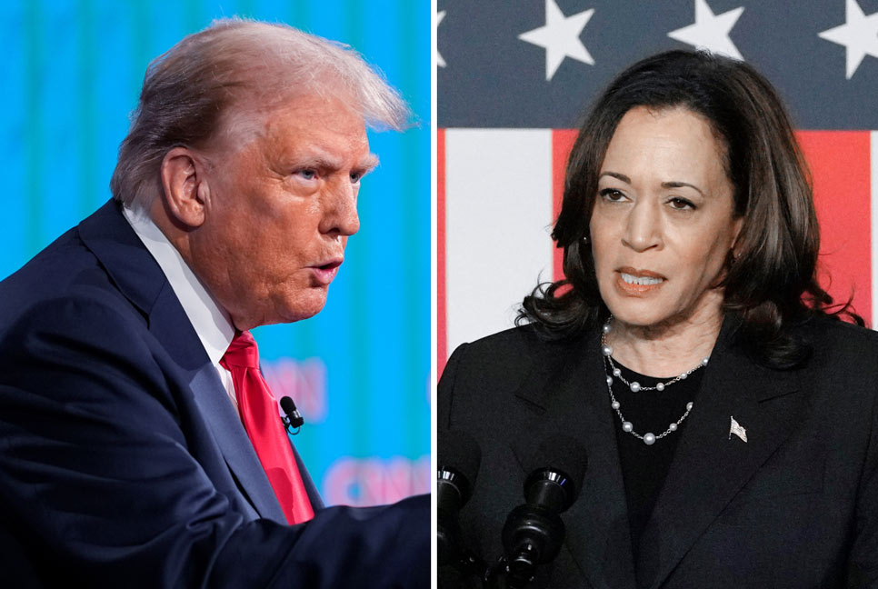 Trump criticizes Kamala Harris, accuses her of betraying Israel