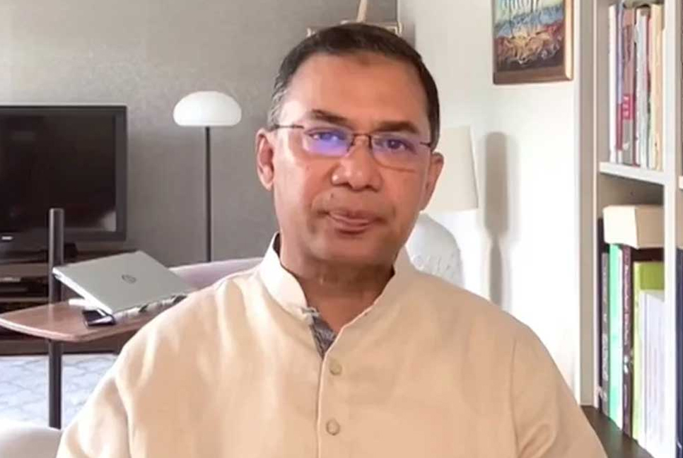 Hold election, transfer power to elected govt as soon as possible: Tarique Rahman